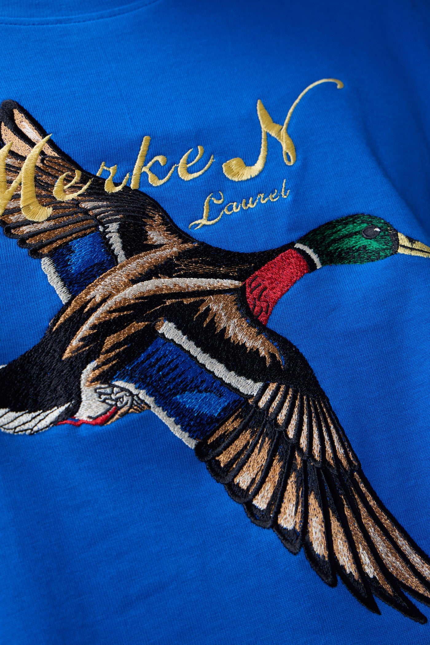 SKY BOUND EMBROIDERED LONG-SLEEVE T-SHIRT