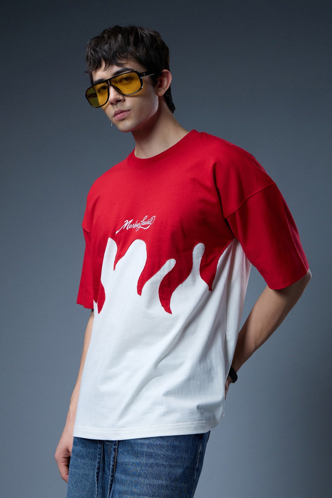 BLAZE COLORBLOCK OVERSIZED T-SHIRT