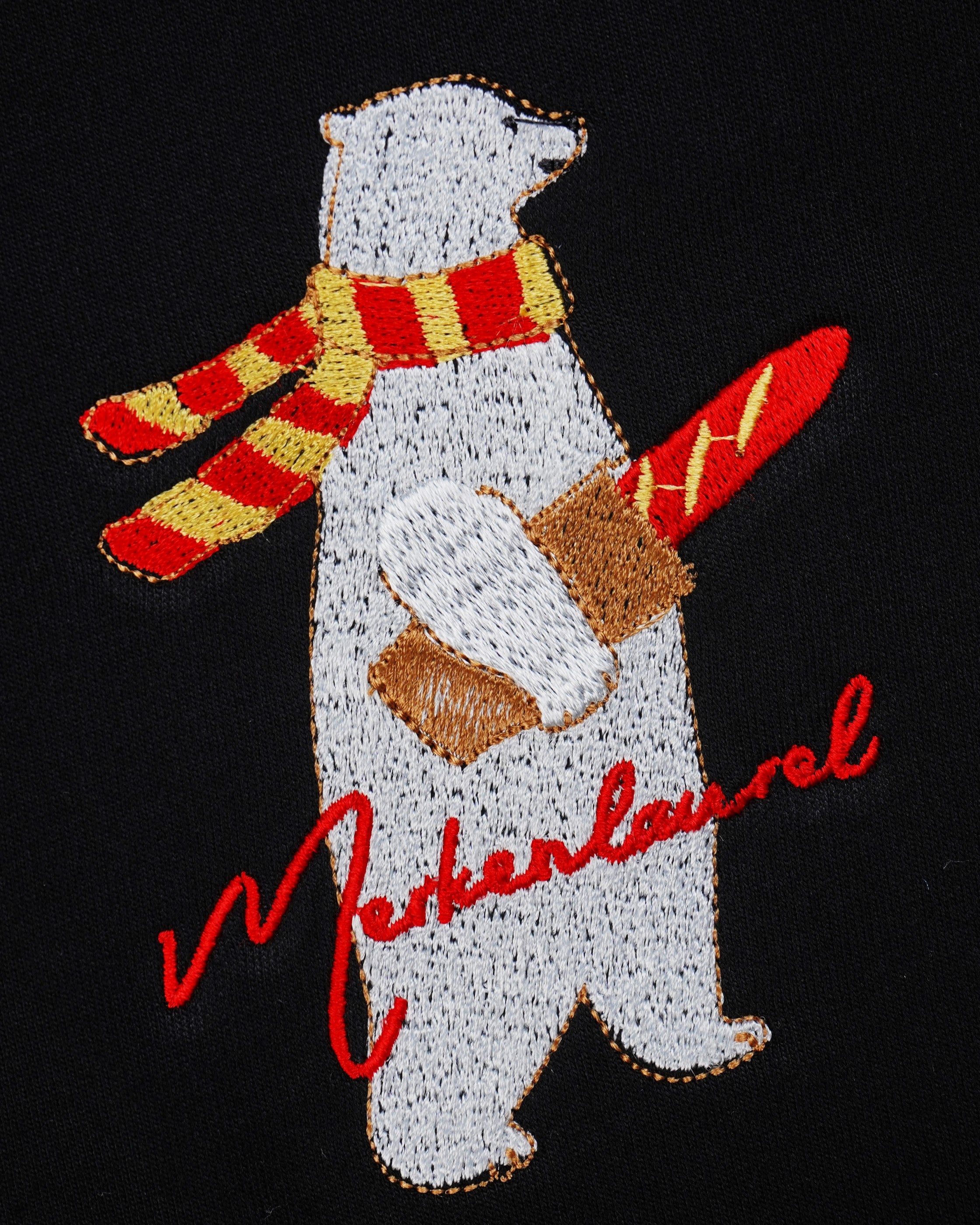 POLAR BEAR EMBROIDERED OVERSIZED T-SHIRT
