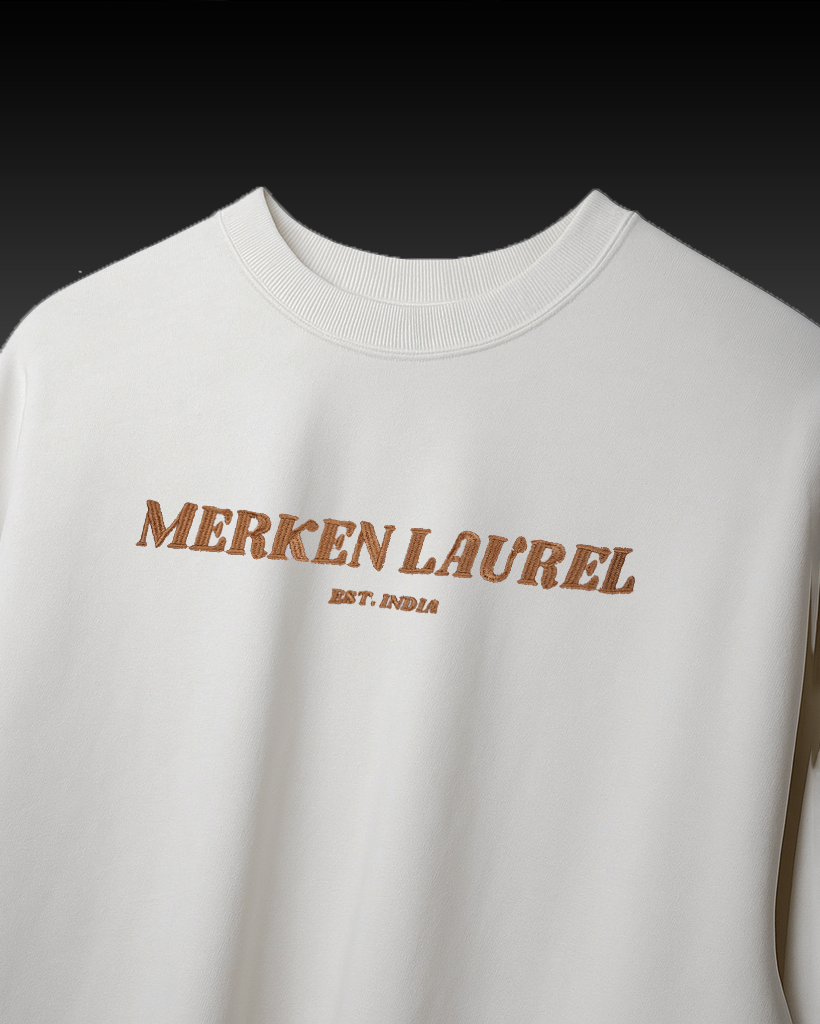DESERT CAMEL EMBROIDERED OVERSIZED T-SHIRT