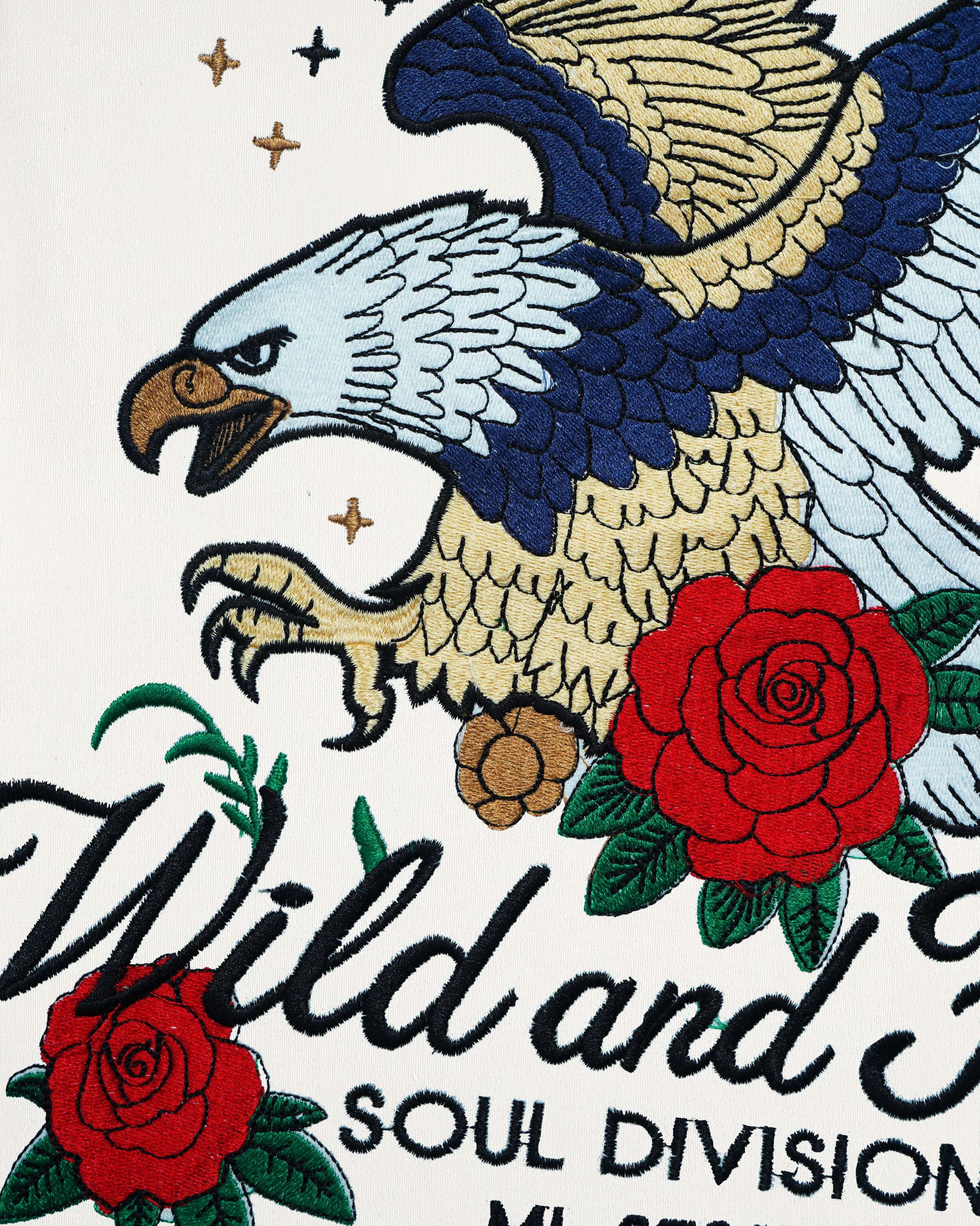 RAISE OF LAUREL EMBROIDERY OVERSIZE T-SHIRT