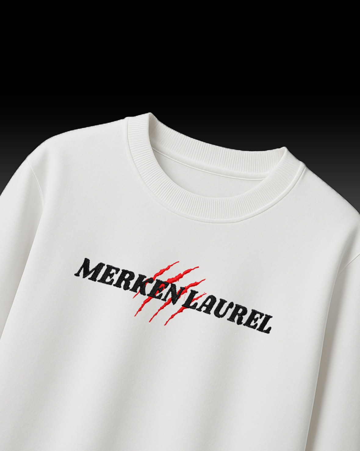 ASIAN TIGER EMBROIDERY OVERSIZED T SHIRT