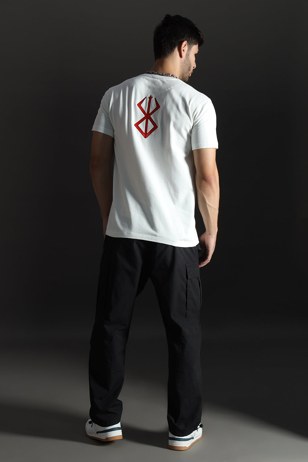 BERSERK RELAXED FIT EMBROIDERED T-SHIRT