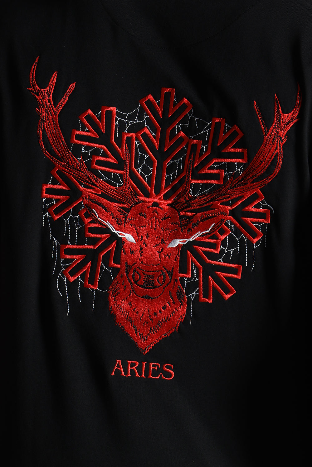 ARIES RELAXED FIT EMBROIDERED T-SHIRT