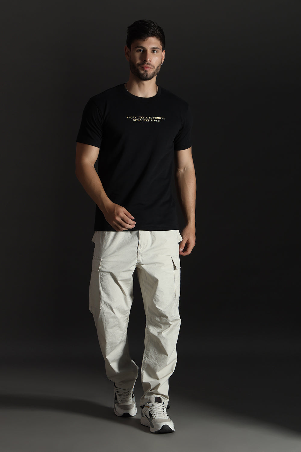 BOXER RELAXED FIT EMBROIDERED T-SHIRT