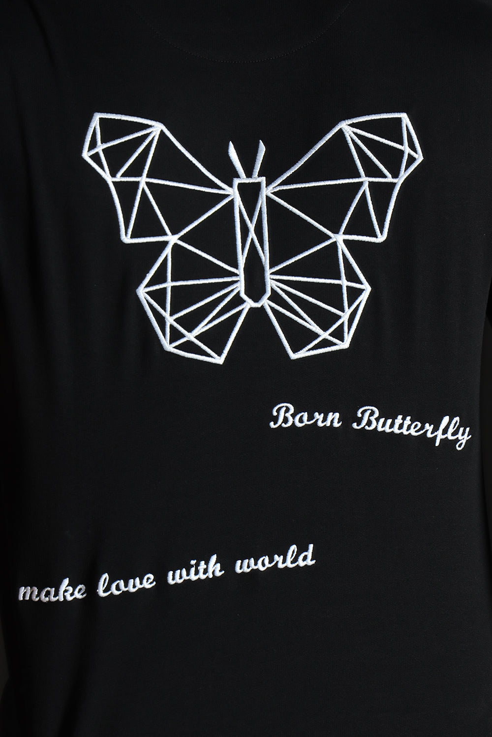 MNL BUTTERFLY RELAXED FIT EMBROIDERED T-SHIRT