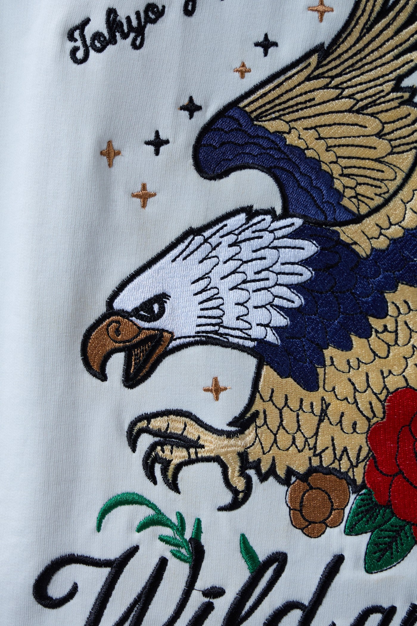 RISE OF LAUREL EMBROIDERED OVERSIZED T-SHIRT
