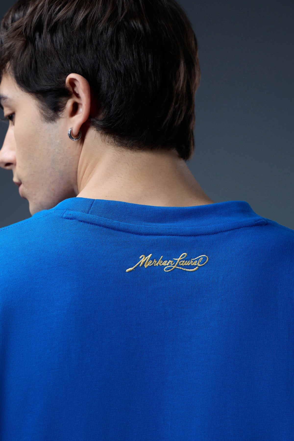 DRAGON EMBROIDERED OVERSIZED T-SHIRT