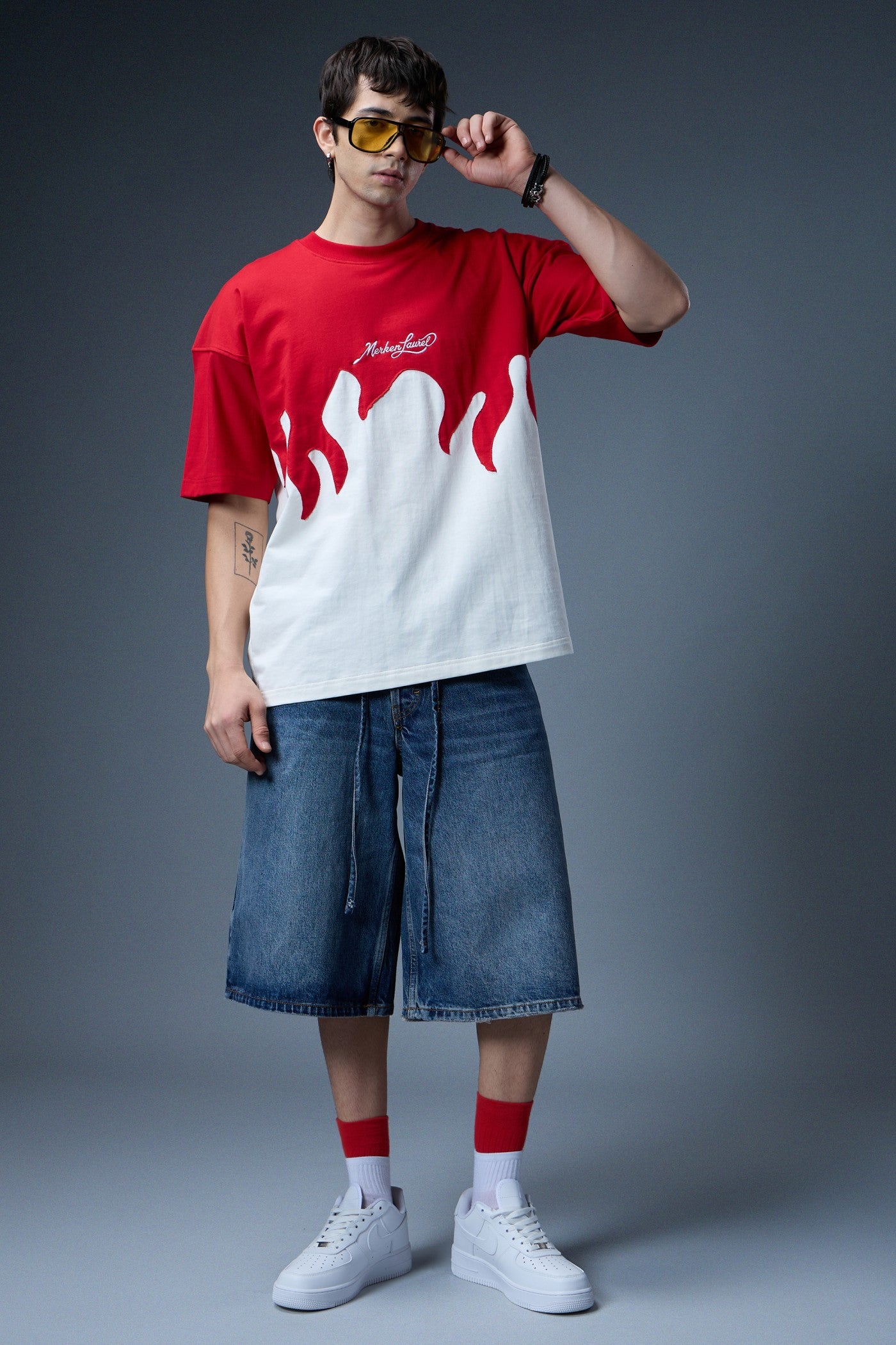 BLAZE COLORBLOCK OVERSIZED T-SHIRT