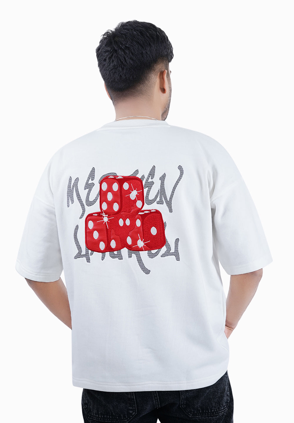 BUY DICE EMBROIDERY T SHIRT