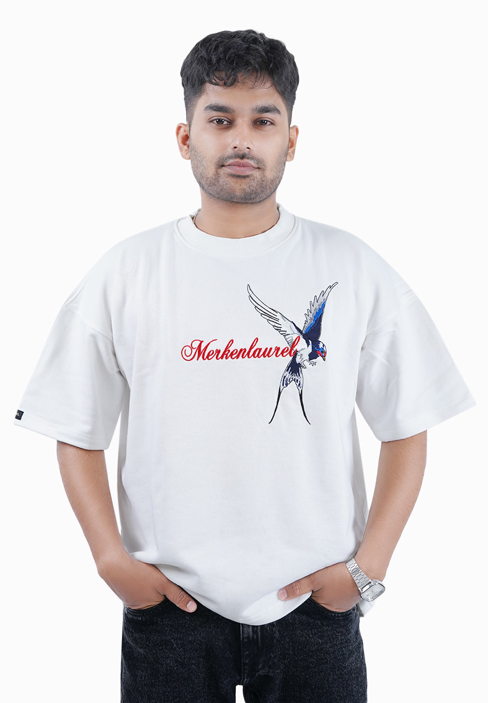 BUY FLYING BRID EMBROIDERY T SHIRT