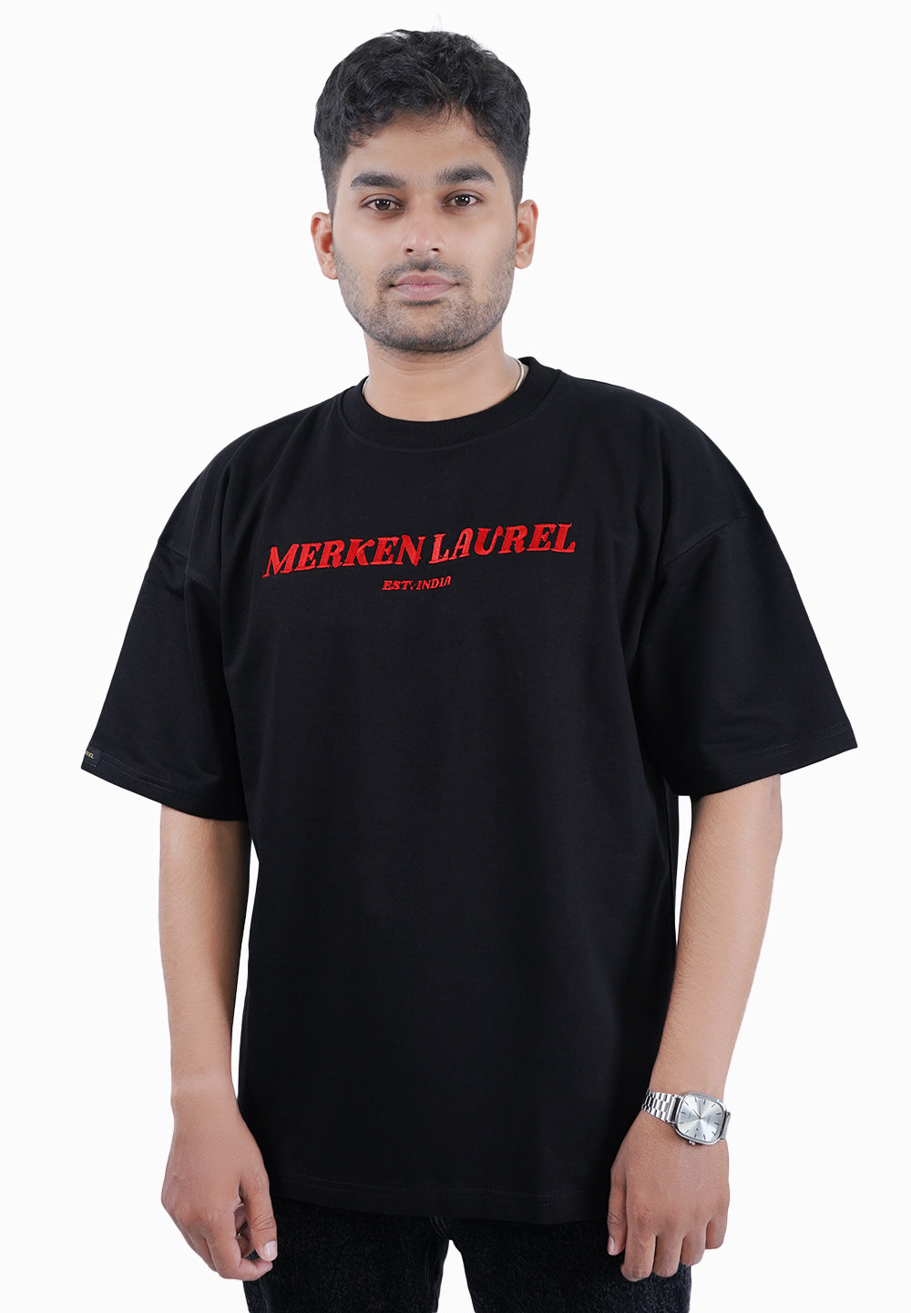 SCORPION EMBROIDERY T SHIRT