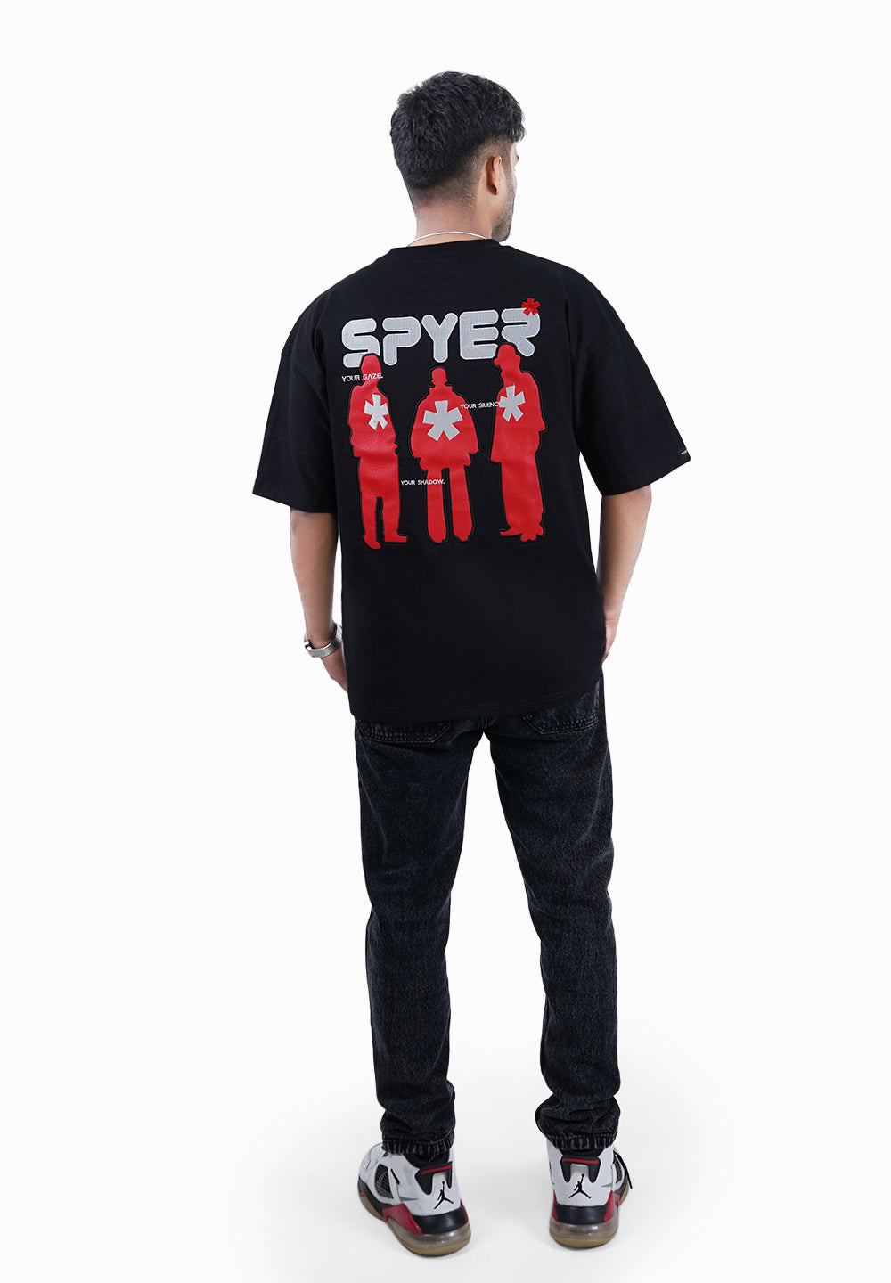 SPYER APPLIQUE EMBROIDERY T SHIRT