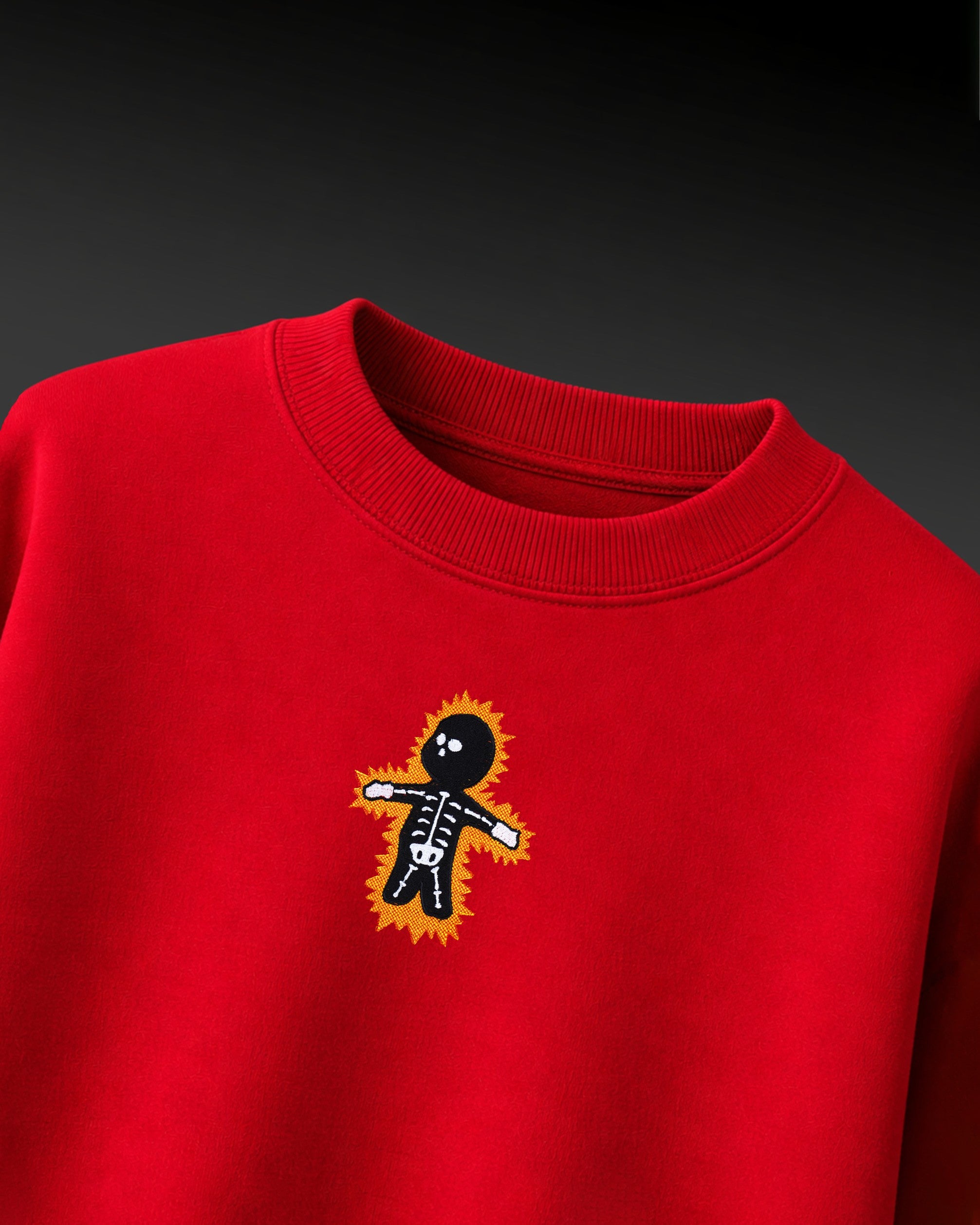 SHOCK BOY EMBROIDERED OVERSIZED T-SHIRT